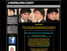 Tablet Screenshot of lazrojas.com